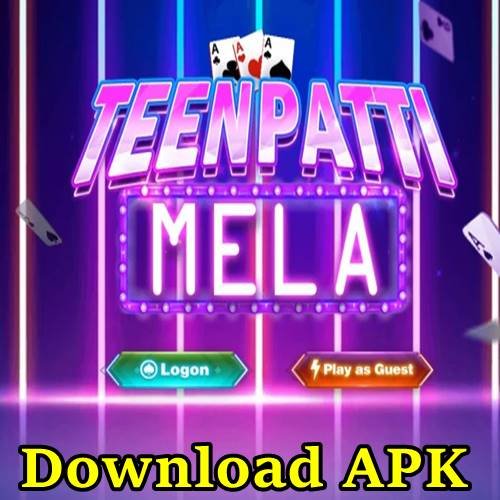 3Patti Mela Game gameplay screenshot showing Teen Patti cards